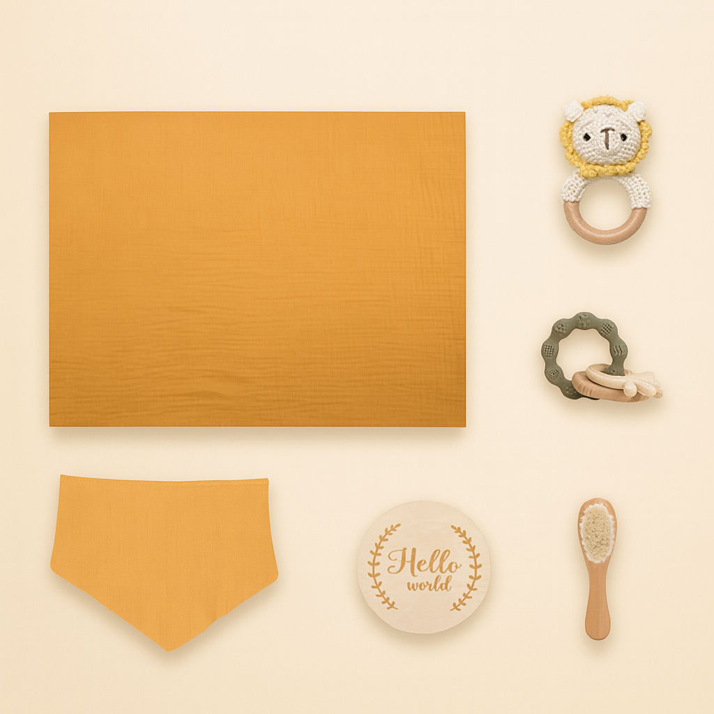 7-teiliges Baby-Geschenkset – Für einen liebevollen Start