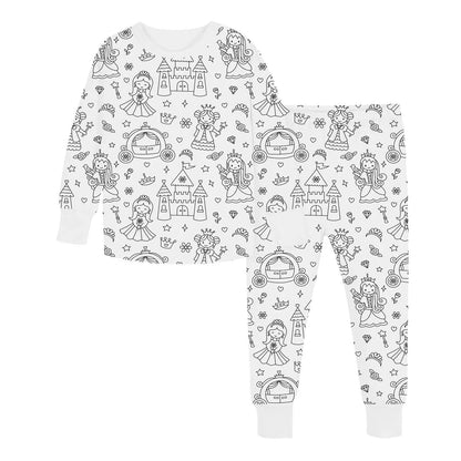 Kreative-Pyjama zum Selbstgestalten + Gratis Stifte
